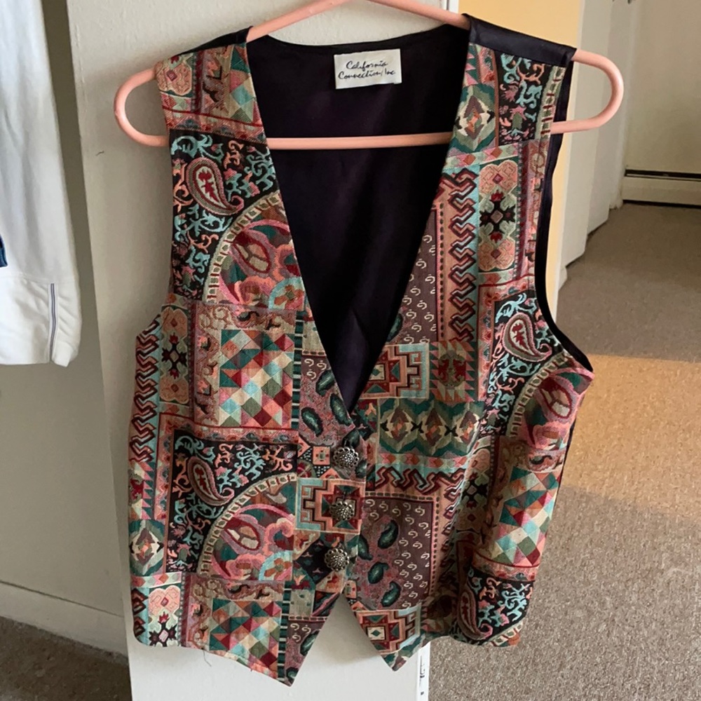 Vintage Vibrant Vest